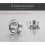 (A) 2PCS Solid Sink Overflow Covers Kitchen Bathroom Basin Trim Round Hole Caps 2
