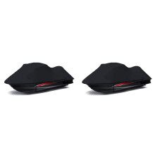 2X Jet Ski Waterproof Cover, 210D Cover, Marine Grade UV Protection, for , , , Waverunner