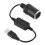 USB To 12V Car Cigarette Lighter Female Socket Converter Adapter Cable Connector 1