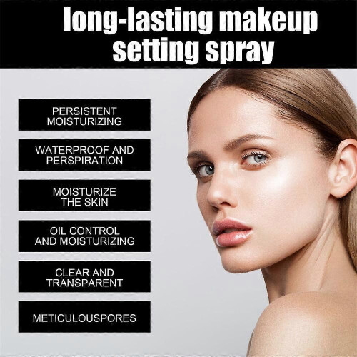 3x 100ml Makeup Setting Spray Long Lasting Foundation Fixer Spray Moisturizing Oil Control Natural Matte Refreshing Quick Fixer 1