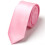 Pink Satin Schlanke Herrenmode 1