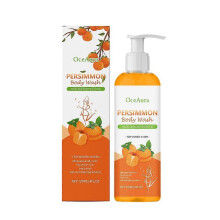 (1pc) 1-3X 120ML Persimmon Body Wash Refreshing Moisturizing Deeply Nourishing Body Cleanser Natural Ingredients Sensitive Skin Gentle Body