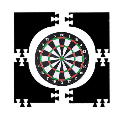 Dartboard Surround Wall Protector, Board Ring for Standard Size Dartboards 1