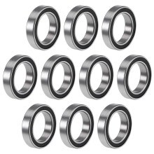 10 SZTUK 6701-2RS 12X18X4Mm Miniaturowe PodwóJne Gumowe Uszczelnione łOżYska Kulkowe Poprzeczne
