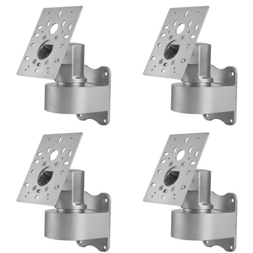 4X Wall-Mounted Bracket Face Recognition Machines Access Control Multi-Angle Adjustment Universal Aluminum Alloy Base
