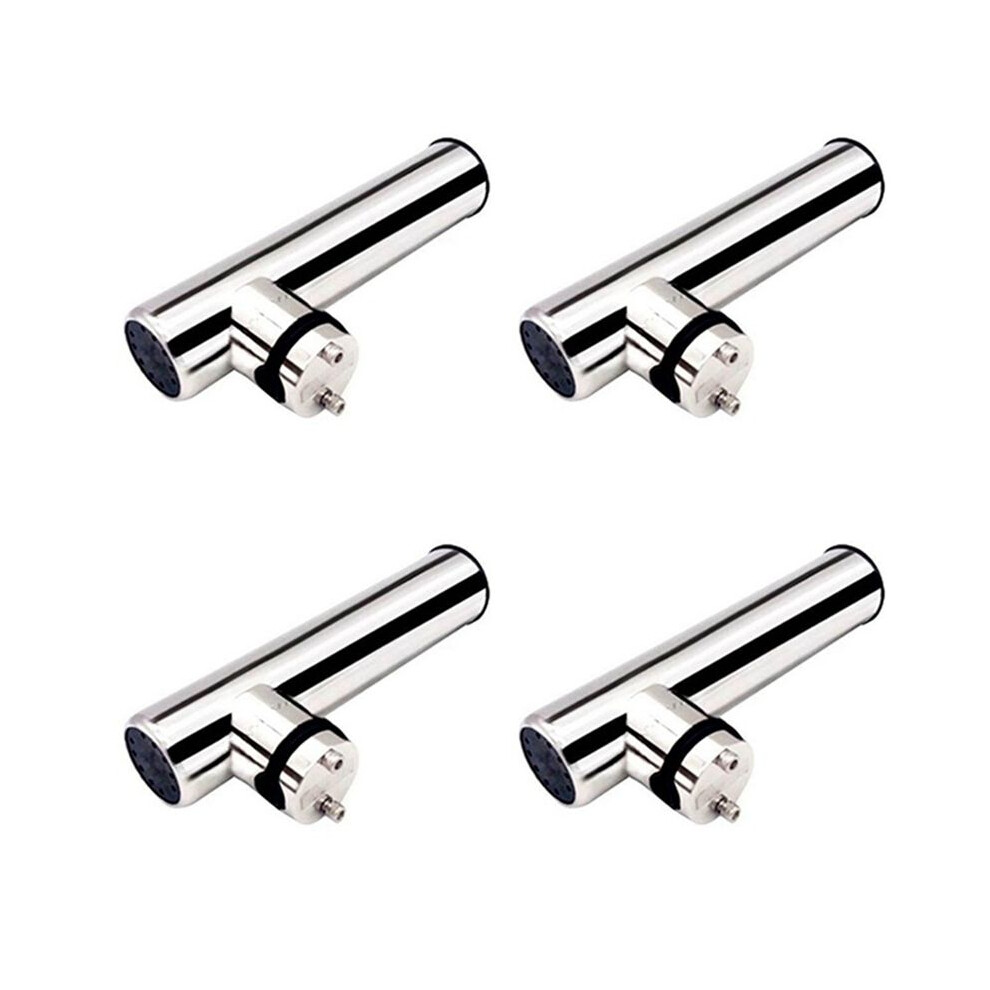 4 Pack 316 Stainless Steel Boat Fishing Rod Holder Brackets For Rails 18-26Mm Sail Boat Parts 6032578970328