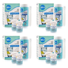 4X 17-in-1 Complete Water Test Kit for Home,100 Strips + 2 Water Testing Kits for Drinking Water Easy Testing, PH, Lead