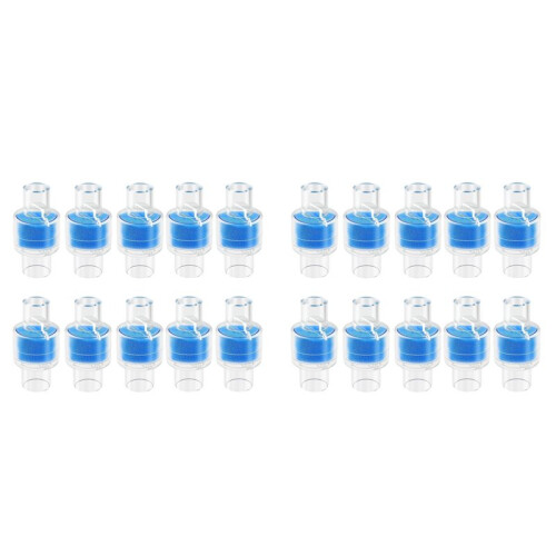 20pcs Universal Heat Moisture Exchanger/Exchange Filter Replacement for Z1, Z2 HME Humidification Solution
