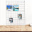 Wire Wandgitter, Fotodisplay, Gitterpaneel 3