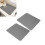 2Pcs Dark Gray Coffee Mat 40x50cm Super Absorbent 15
