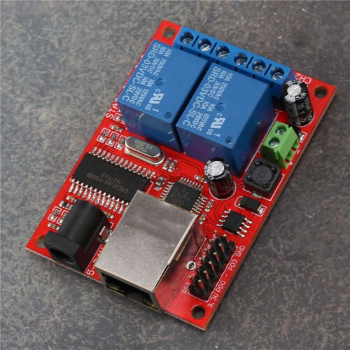 5X LAN Ethernet 2-Way Relay Board Delay  TCP/UDP Controller Module WEB Server 2