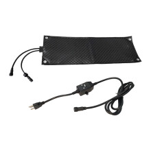 Snow Melting Mat 10x30 Inch Non Slip PVC Heated Pad for Driveway Walkway Stairs Entrances