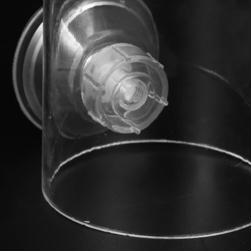 Pet Fischfutterring Transparent Mit Saugnapf Für Aquarien 2