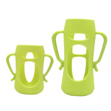 Silicone Baby Bottle Sleeve 2 Pack AntiSlip ShockResistant Insulated Feeding Bottle Cover