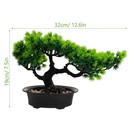 Gefälschter Bonsai Kiefernbaum Grüne 1
