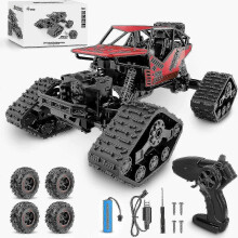 2 In 1 Rc Cars Remote Control Car 1:14 Scale 25 Mph 40 Km/h High Speed 4wd Off Road Rc Trucks compatible with Adults Boys & Kids, 2.4ghz All Terrain T