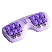 (Purple)Foot Massager Roller for Plantar Fasciitis Relief - Dual Acupressure Therapy for Pain Relief, Stress Reduction, and Improved Circulation