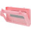 Support Téléphone Mural Rose Pièce Étanche Ouvert Fermé 1