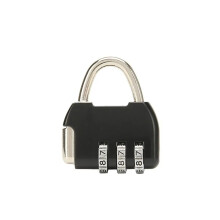 4 Digit Combination Padlock Zinc Alloy Luggage Lock for Backpack Zipper, Travel Security 1Pcs