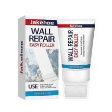 White Color Wall Repair Cream Rolling Brush Wall Repair Paste Roller Brush for Small Rolling Brush Wall Latex Paint - Ri