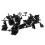 50 pcs. Self Adhesive Cable Clamp Plastic Rectangular Cable Clips Cable Tie Quick Bind Cable Wire Management Holder for Car 1