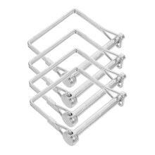 4Pcs Heavy Duty Trailer Hitch Pin Locks with Secure Locking Mechanism for Trucks and Universal Trailers