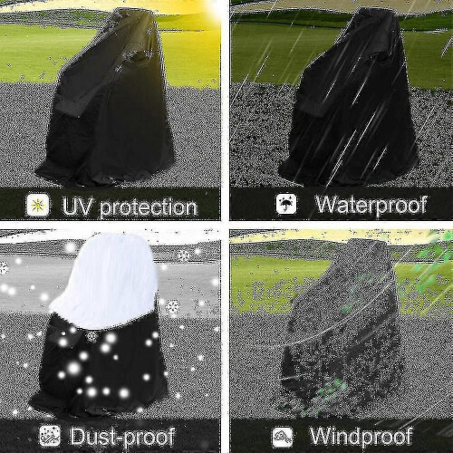 (100*75*100cm)Waterproof Dustproof Cover For Electric Manual Folding Wheelchairs.black 1