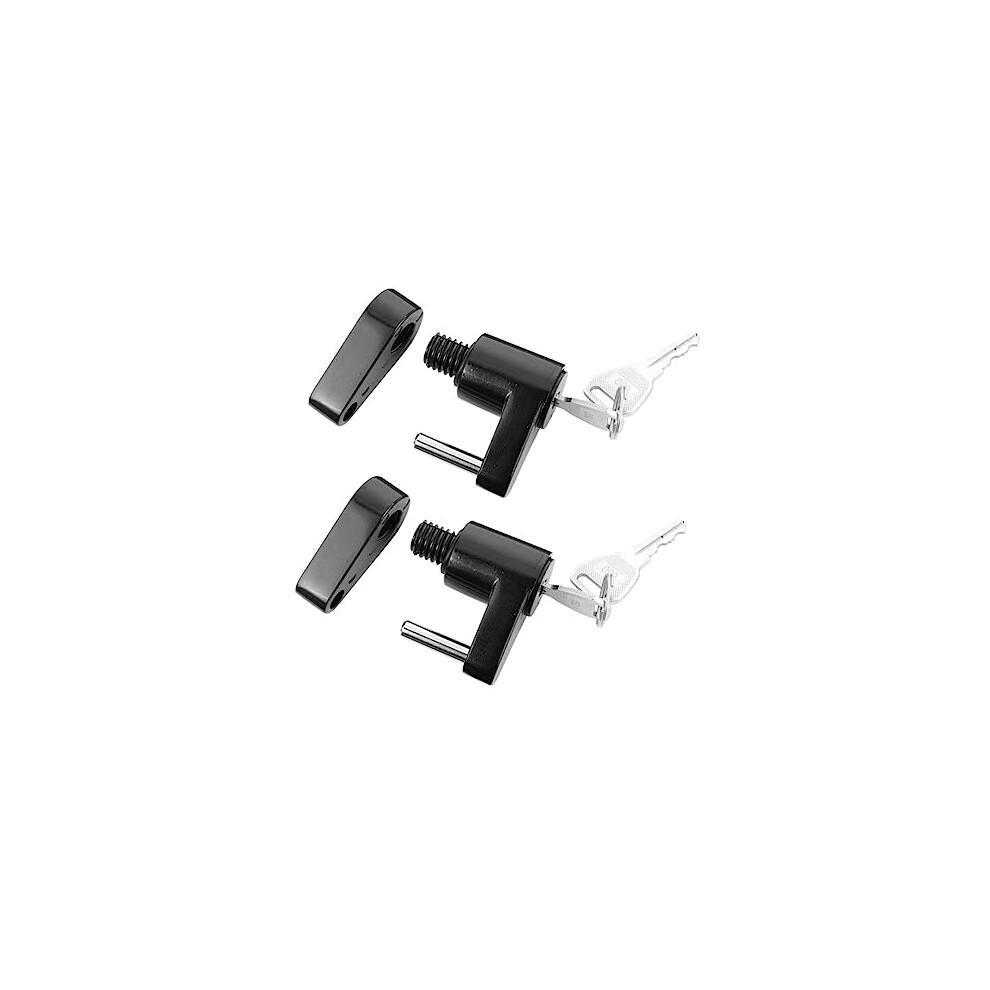 Heavy Duty Trailer Coupler Lock Set, Zinc Alloy Anti Theft Hitch Lock With Keys For Rv And Boat 9092120276022