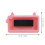 Support Téléphone Mural Rose Pièce Étanche Ouvert Fermé 2