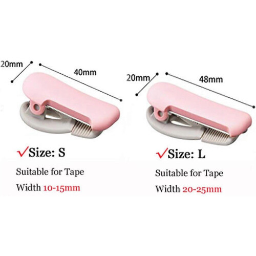 Mini Portable Masking Tape Cutter Clip Type 20-25 Mm - DD 1