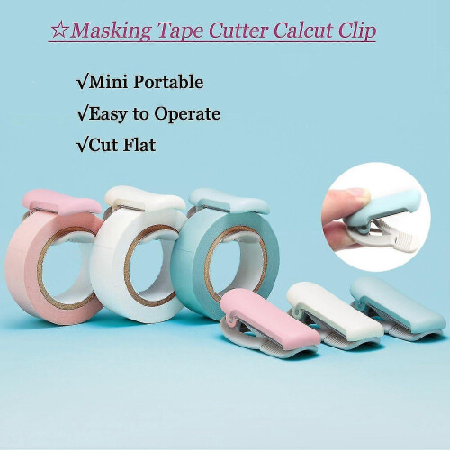 Mini Portable Masking Tape Cutter Clip Type 20-25 Mm - DD 2