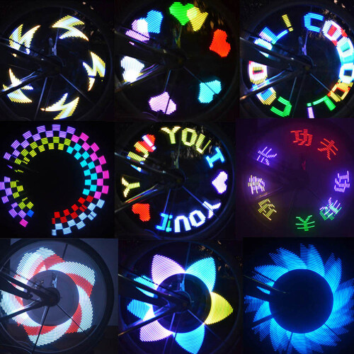 Rainbow 32-LED Rad-Signalleuchte 16,53,81,5 cm 1