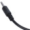 3X USB Jack, AUX, 3.5 mm Jack for Audio Data Charging Cable Black 8