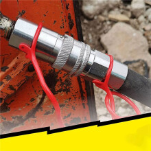 1/2Inch NPT Hydraulic Coupler Skid Steer Flat Face Quick Connect Couplings with 4PCS Dust Cap