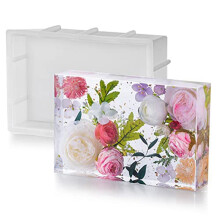 4X Large Resin Molds, Rectangle Silicone Molds for Resin Casting, Epoxy Resin Molds for Flower Preservation