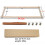 Large Adjustable Embroidery Frame Stand Type B with Side Tensioners Easy Assembly Stable Support 2