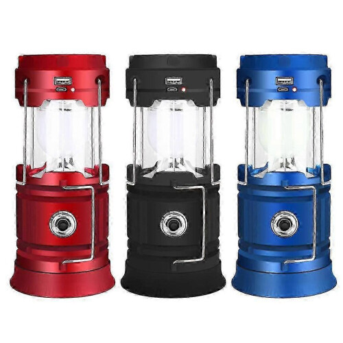 Solar Outdoor Emergency Portable Lantern, Usb Camping Tent Light - PR 1