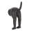 3Pcs Black Silicone Dog Butt Toothpaste Topper 13