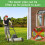 4 Sets Stainless Steel Downspout Extension Hinge 7