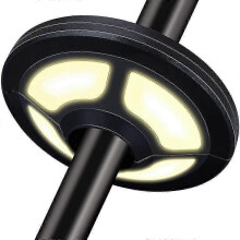 Patio Umbrella Light 36 LEDs Rechargeable Warm White with Dual Brightness Modes for Outdoor Camping and BBQ