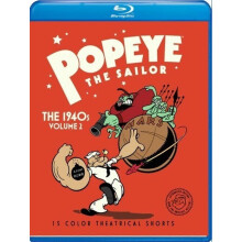 Popeye the Sailor: The 1940s: Volume 2  [Blu-Ray Region A: USA] Full Frame, Subtitled, Amaray Case USA import