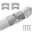 4 Sets Stainless Steel Downspout Extension Hinge 16