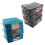 3Pcs Fabric Foldable Storage Bag Clothing Storage  Home Decor Organizer Box 9