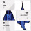 2Stk Langlebige Blaue Angel-Handtücher Polyester Mit Gutem 4
