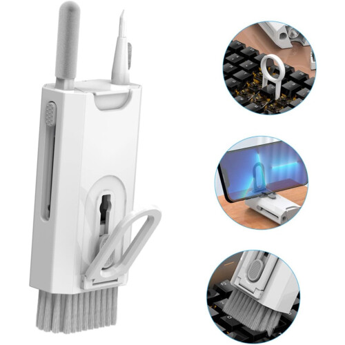 Headphone and Earbuds Cleaning Kit with Brush, Cloth and Case for Precise Electronics Care 2