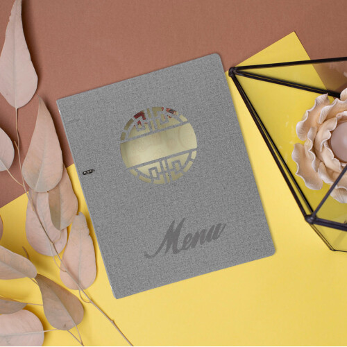 Meal Folder, Menübuch Mit Cover, Papierschoner 2