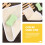 6Stück Peeling-Körper-Pad -Peeling-Pad Nylon-Peeling-Waschlappen 5