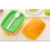 (Rectangle) Hamburger Shape Lunch Box Double Layer Cute Burger Bento Box Lunchbox Children School Food Container Spoon Fork Tableware Set - PJ 5