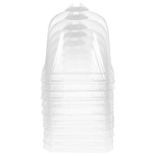 10Pcs Clear Plastic Plants Dome Protector for Garden Humidity Control