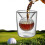 (2pcs) Golf Whiskey Glass with Golf Ball Shape 1